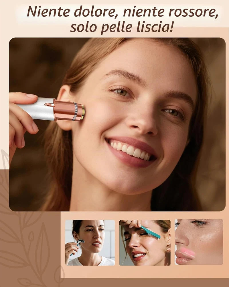 Trimmer Elettrico per Sopracciglia e Viso